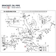 BRACKET, OIL PIPE product image