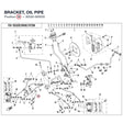 BRACKET, OIL PIPE product image