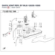 QUICK JOINT REPL BY 6KJ0-120330-10000 product image