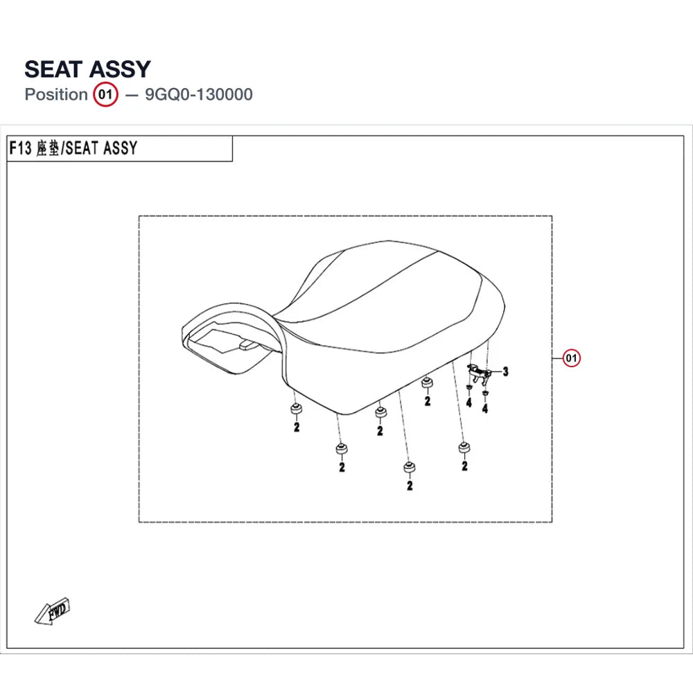 SEAT ASSY product image
