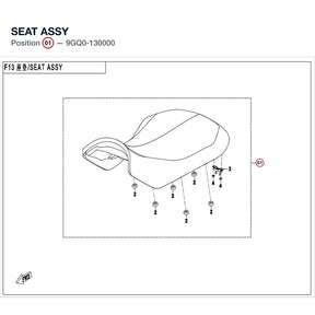 SEAT ASSY product image