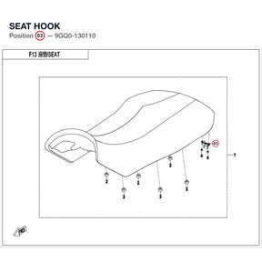 SEAT HOOK product image