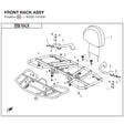 FRONT RACK ASSY product image