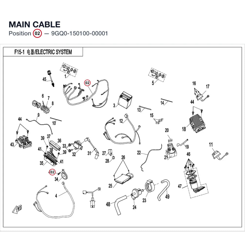 MAIN CABLE product image