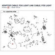 ADAPTOR CABLE, FOG LIGHT product image