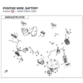POSITIVE WIRE, BATTERY product image