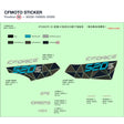 CFMOTO STICKER product image