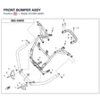 FRONT BUMPER ASSY product image
