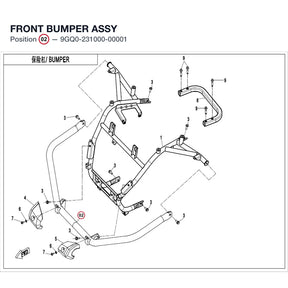 FRONT BUMPER ASSY product image