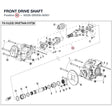 FRONT DRIVE SHAFT product image