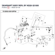 GEARSHIFT ASSY REPL BY 9GQ0-321000 product image