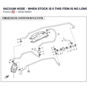 VACUUM HOSE - WHEN STOCK IS 0 THIS ITEM IS NO LONGER AVAILABLE product image