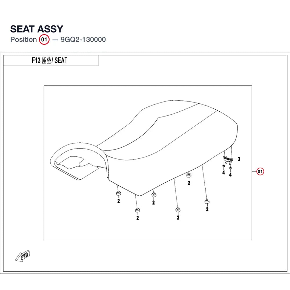 SEAT ASSY product image