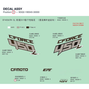 DECAL ASSY product image