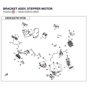 BRACKET ASSY, STEPPER MOTOR product image