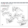 RH SIDE COVER - REPL BY 9GQV-042022-2000-0B300 product image