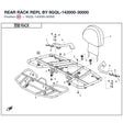 REAR RACK REPL BY 9GQL-142000-30000 product image