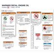 WARNING DECAL, ENGINE OIL product image