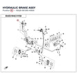 HYDRAULIC BRAKE ASSY product image