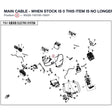 MAIN CABLE - WHEN STOCK IS 0 THIS ITEM IS NO LONGER AVAILABLE product image