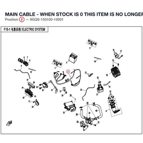 MAIN CABLE - WHEN STOCK IS 0 THIS ITEM IS NO LONGER AVAILABLE product image