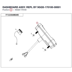 DASHBOARD ASSY. REPL BY 9GQS-170100-00001 product image
