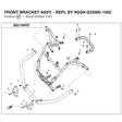 FRONT BRACKET ASSY - REPL BY 9GQV-033000-1502 product image