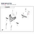 REAR REFLECTOR product image