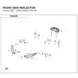 FRONT SIDE REFLECTOR product image