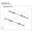 DUST BOOT KIT product image