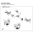 RH FOOT PEDAL product image