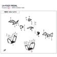 LH FOOT PEDAL product image