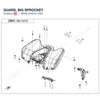 GUARD, BIG SPROCKET product image