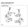 FRONT LOWER SWING ARM product image