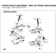 FRONT SHOCK ABSORBER - REPL BY FRONT 9RHV-050500-1200-M1 + REAR 9RHV-060600-1200-M1 product image