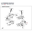 LH STEERING KNUCKLE product image