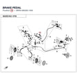 BRAKE PEDAL product image