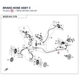BRAKE HOSE ASSY 3 product image