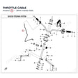 THROTTLE CABLE product image