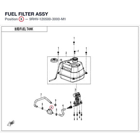 FUEL FILTER ASSY product image