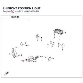 LH FRONT POSITION LIGHT product image