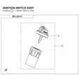 IGNITION SWITCH ASSY product image