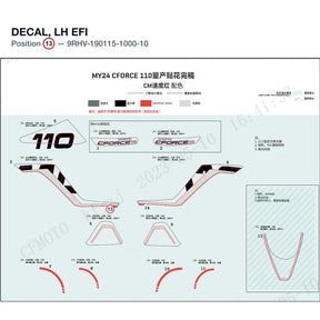 DECAL, LH EFI product image