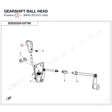 GEARSHIFT BALL HEAD product image