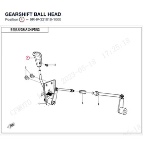 GEARSHIFT BALL HEAD product image