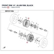 FRONT RIM product image