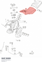 Diagram preview: SEAT RIDER (C61007040100C1)