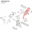 Diagram preview: MUFFLER CPL. (93805083000)