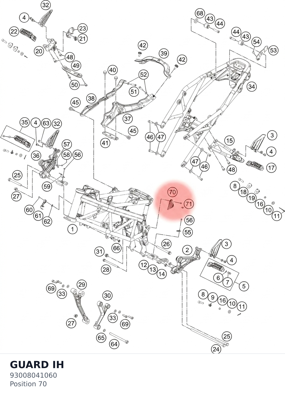 Diagram preview: GUARD IH (93008041060)