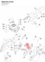 Diagram preview: Special screw (93008048000)